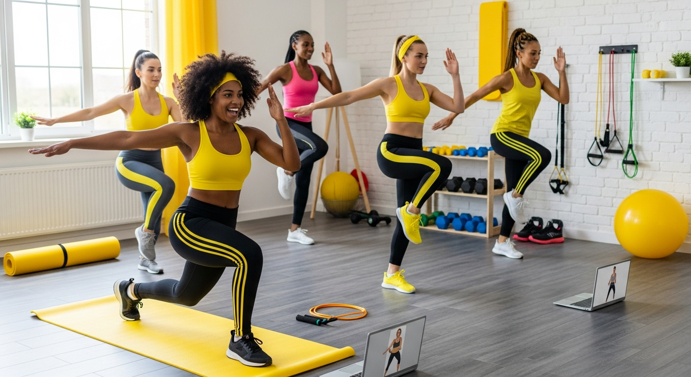 Онлайн групповые танцевальные тренировки